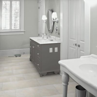 LVP floors in a Woodstock bathroom